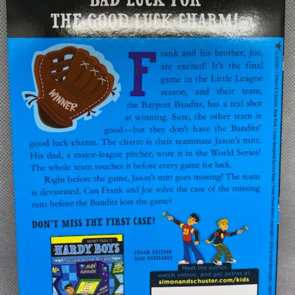 (4ct) HARDY BOYS PAPERBACK BOOK Secret files #1, #2, #3, #4 - Picture 5 of 9